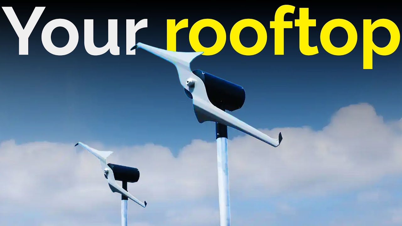 Small-scale wind energy solution for homes.