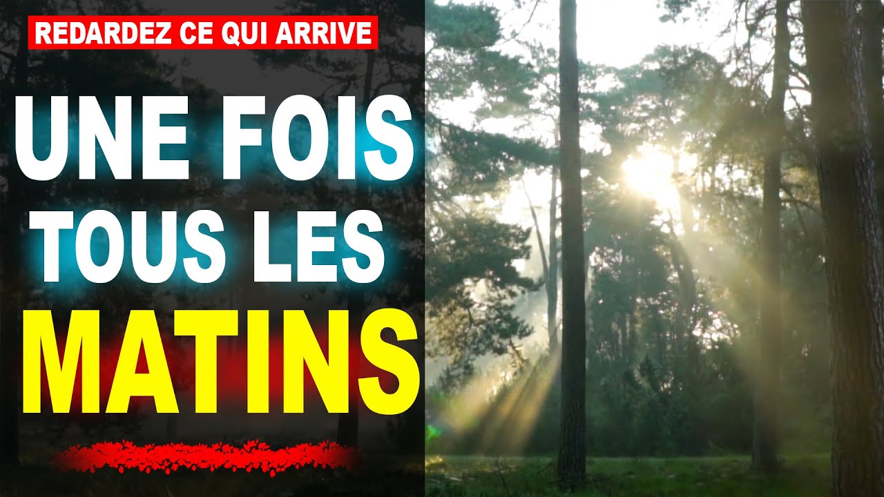 &Eacute;coutez ceci chaque matin pendant 9 minutes | Tout arrive &agrave; vous aujourd'hui.