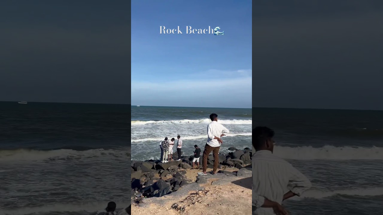Rock Beach #pondicherry #pondy #pondybeach #promenade #rockbeach #beach #travel #shorts #places #ind