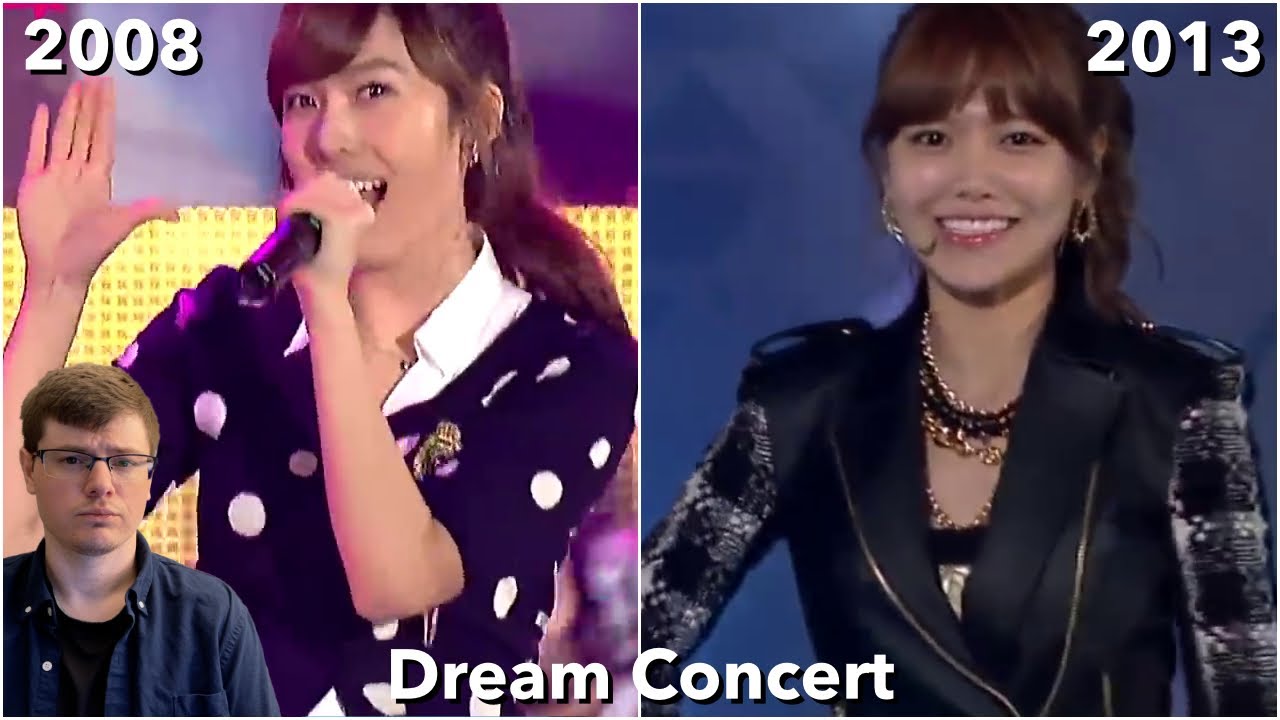 SNSD 2008 Black Ocean and 2013 Dream Concert | Reaction