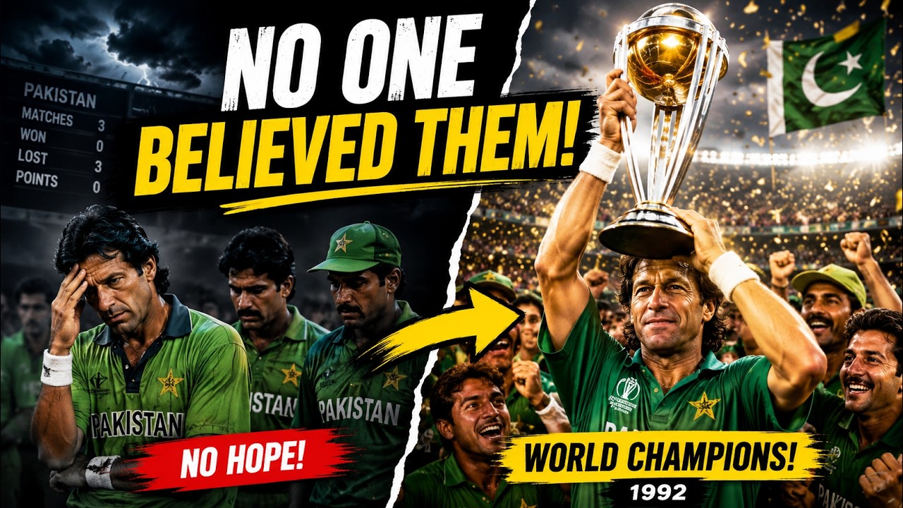 1992 World Cup: How Did Pakistan Make the Impossible Possible? (Part 2)