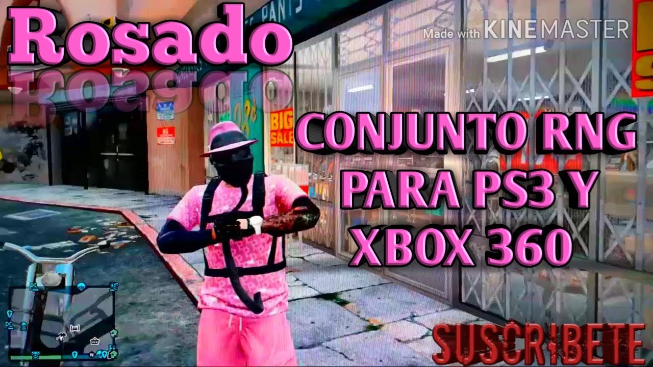 CONJUNTO GTA 5 ONLINE RNG PARA PS3 Y XBOX 360
