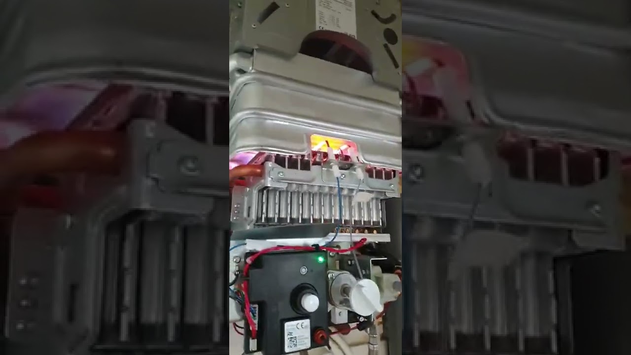 chauffe-bain @saunier duval opalia %:% installation et r&eacute;glage d&eacute;bit d'eau