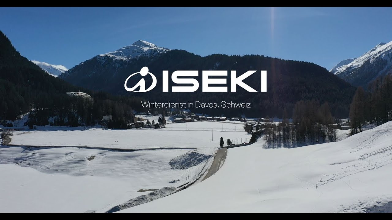 ISEKI Deutschland - Winterdienst-Shooting in der Schweiz