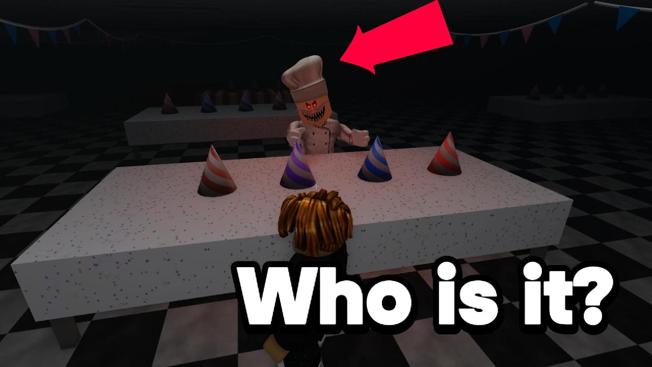 Escape from the Evil Pizza Man in ROBLOX