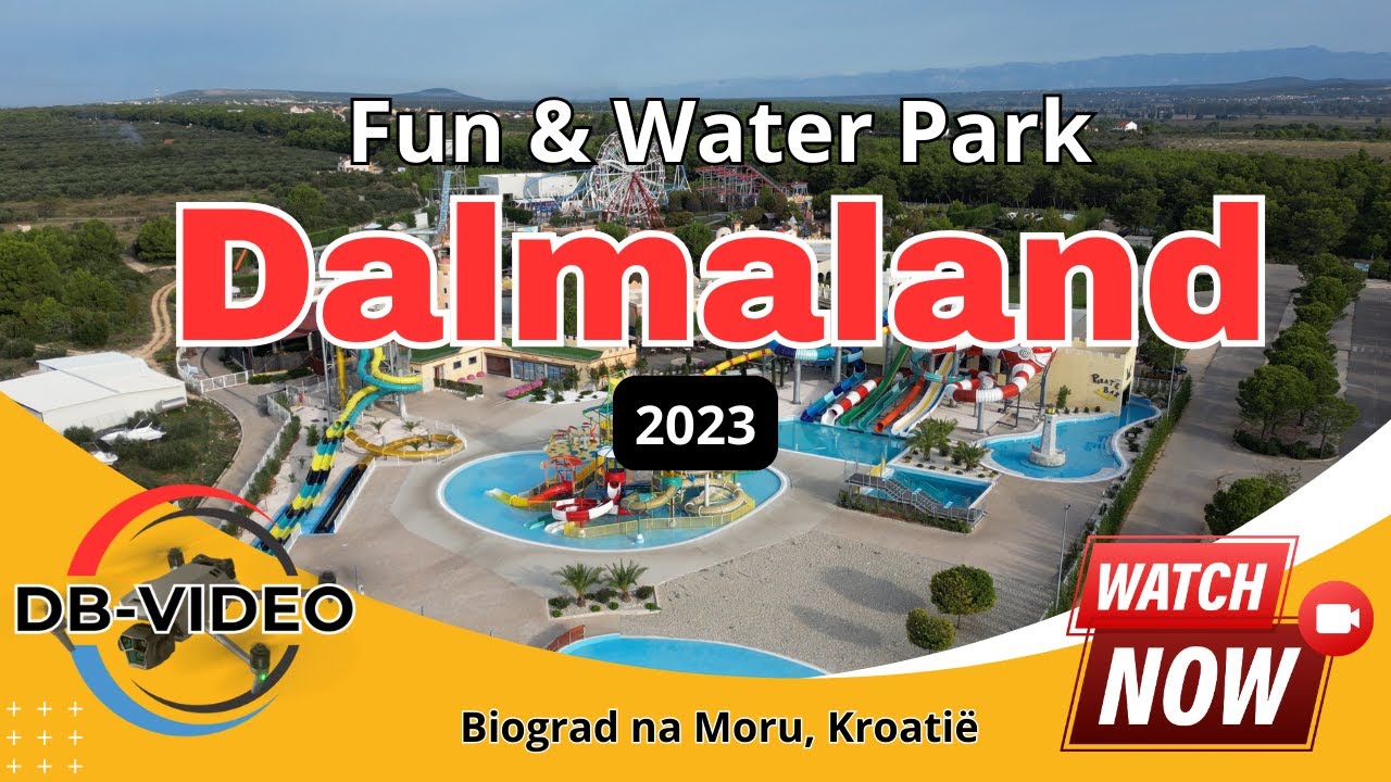 [4K] 🇭🇷 Dalmaland Fun & Water Park (Biograd na Moru)