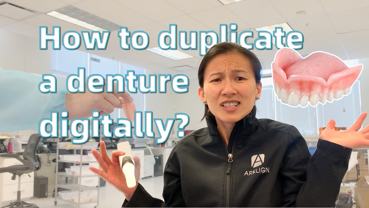 How to duplicate a denture digitally with Trios? Talk to the hand @arklign8978  @iTeroScanner