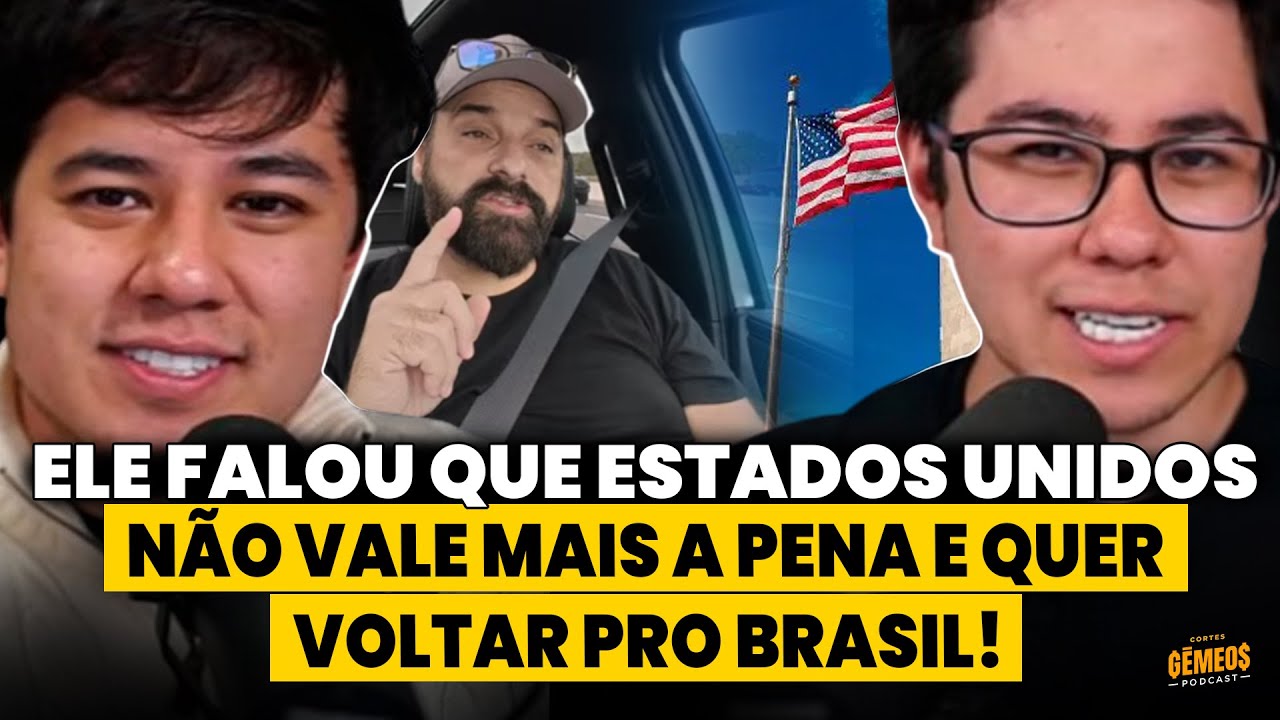 SONHO AMERICANO ACABOU? NÃO VALE MAIS A PENA MORAR NOS ESTADOS UNIDOS
