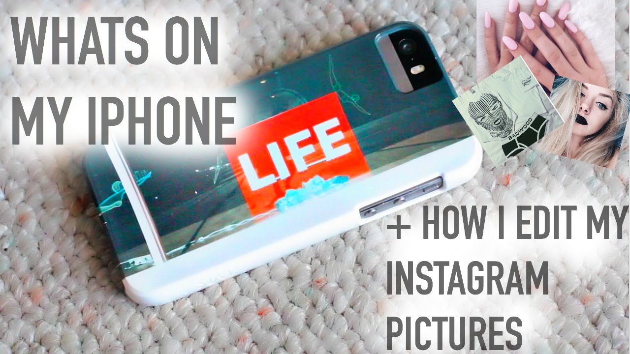 What's on my iPhone + How I Edit my Instagram Pictures | Maddi Bragg
