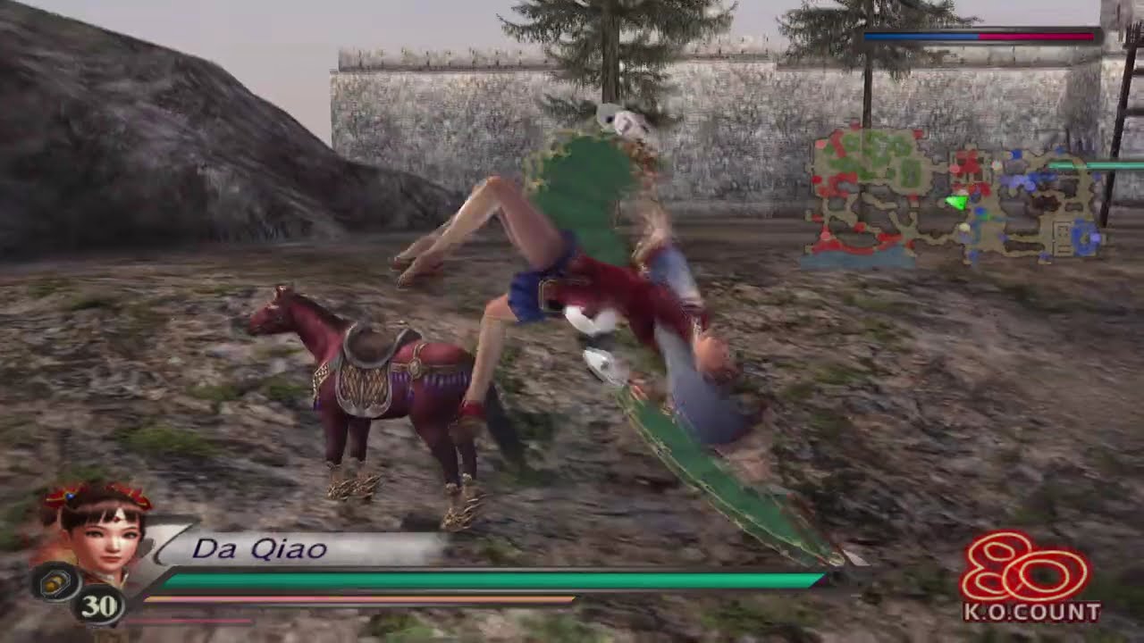 DW4XL - Battle of Cheng Du Aggressive AI CLEAR (Expert difficulty) - Da Qiao