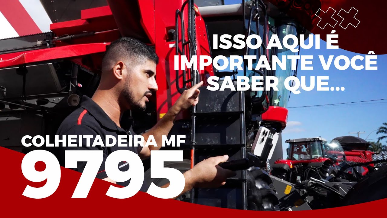 SM 360º | Colheitadeira Massey Ferguson MF 9795