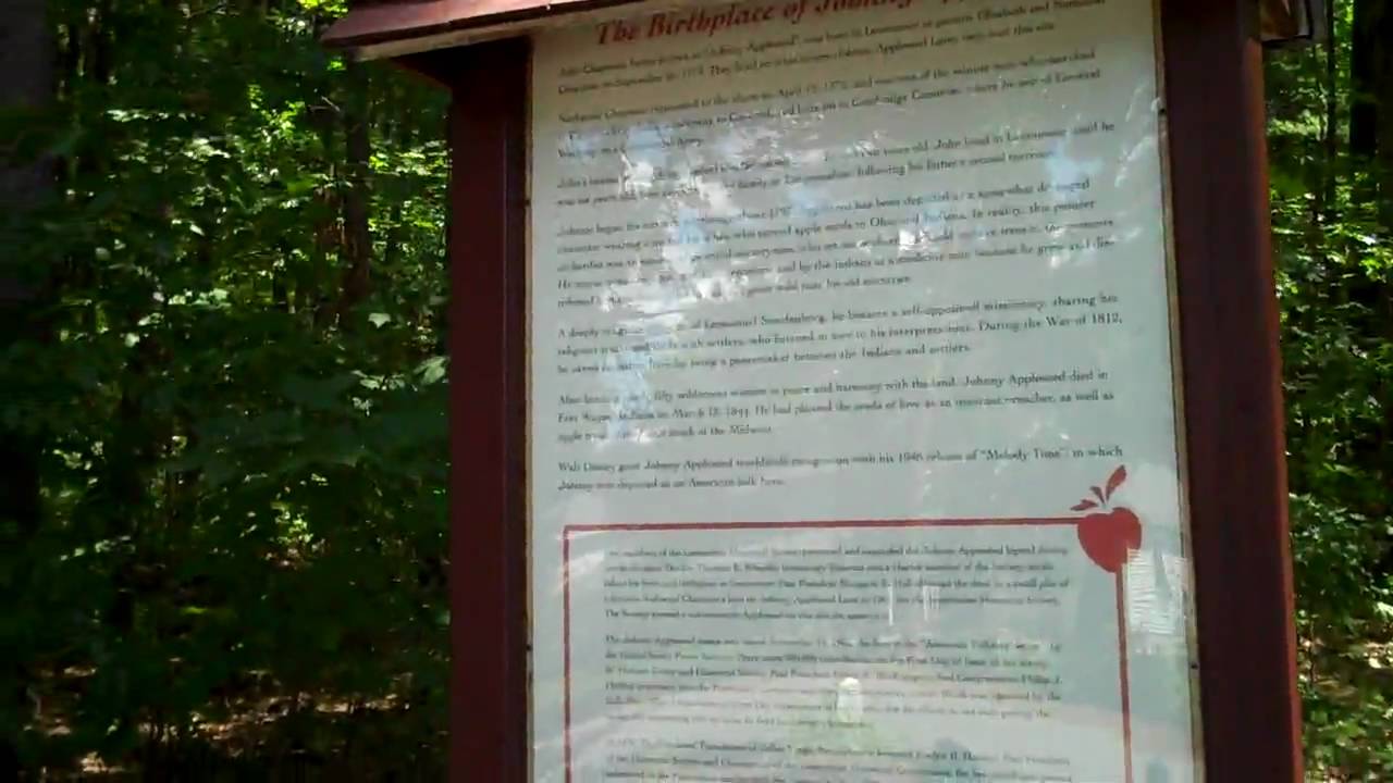 Leominster: Johnny Appleseed's Home