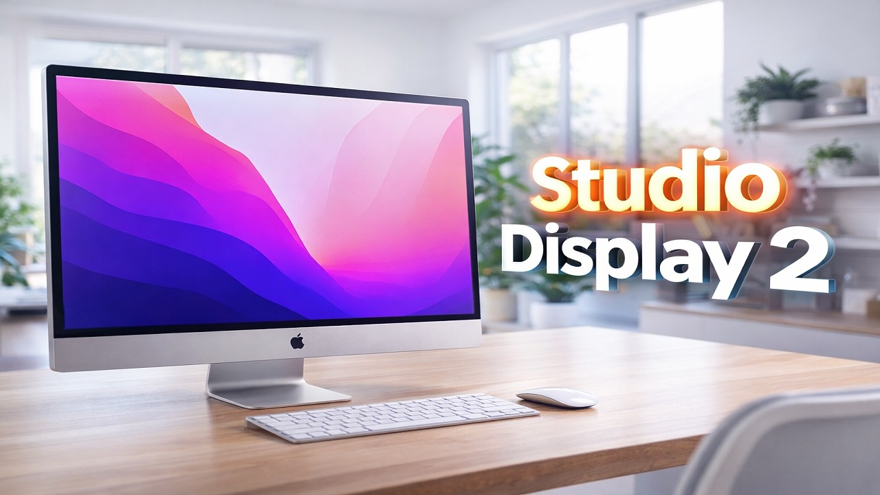 Утечки и слухи об Apple Studio Display 2: 5K, 120 Гц и HDR?