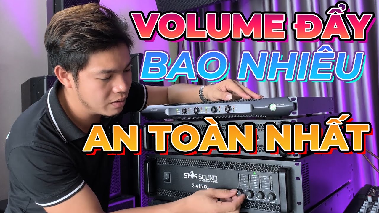 MAIN CÔNG SUẤT NÊN ĐỂ VOLUME BAO NHIÊU LÀ AN TOÀN NHẤT❓❗❓| ÂM LƯỢNG LAPTOP, ĐIỆN THOẠI ĐỂ BAO NHIÊU❓