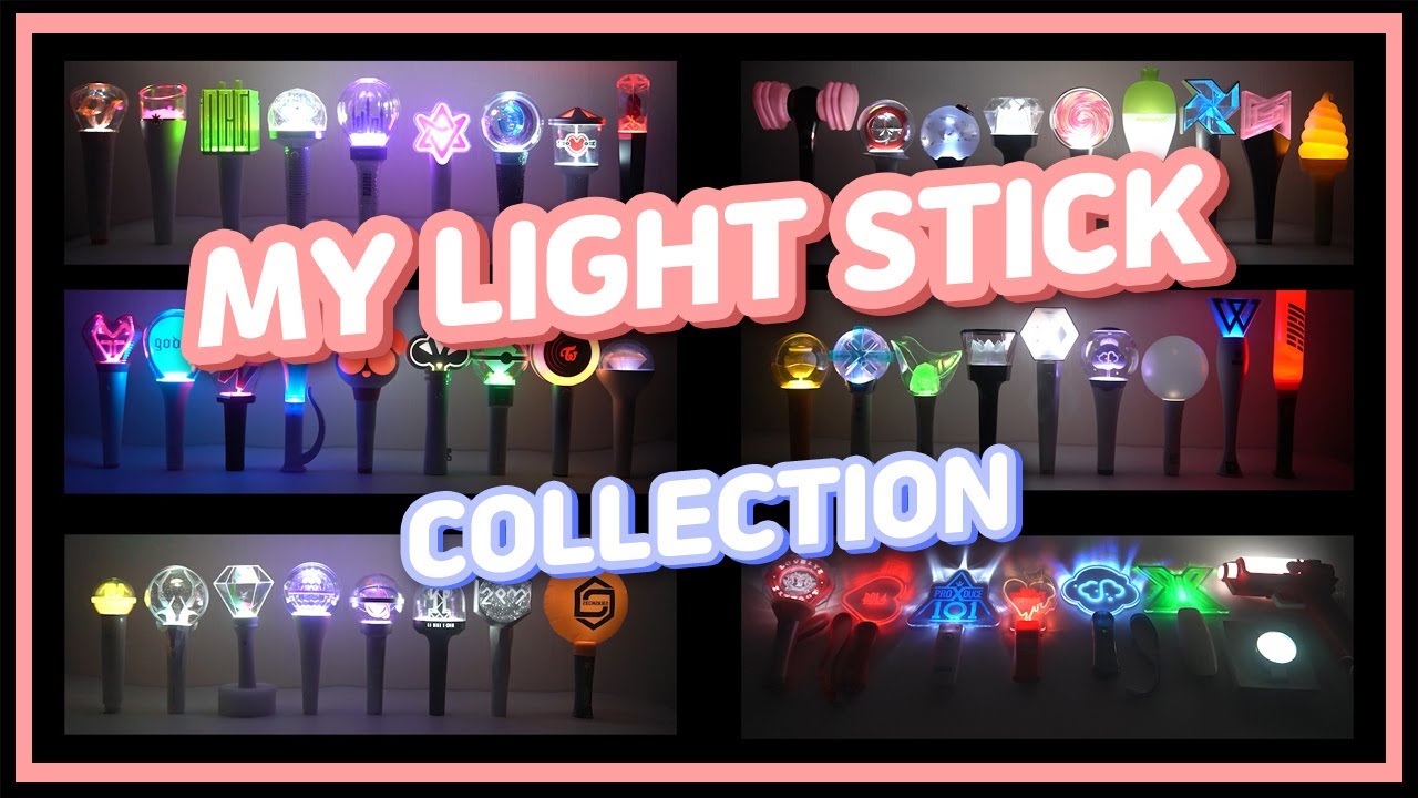 미니스타의 아이돌 응원봉 모음 KPOP IDOL LIGHTSTICK COLLECTION 2020
