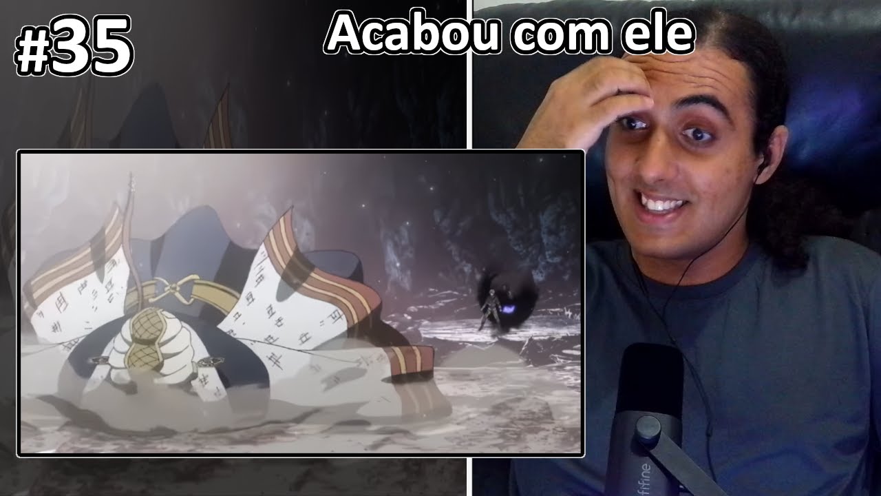 Gauche derrotou o vilão? - Black Clover EP 35 | ShannSaw React