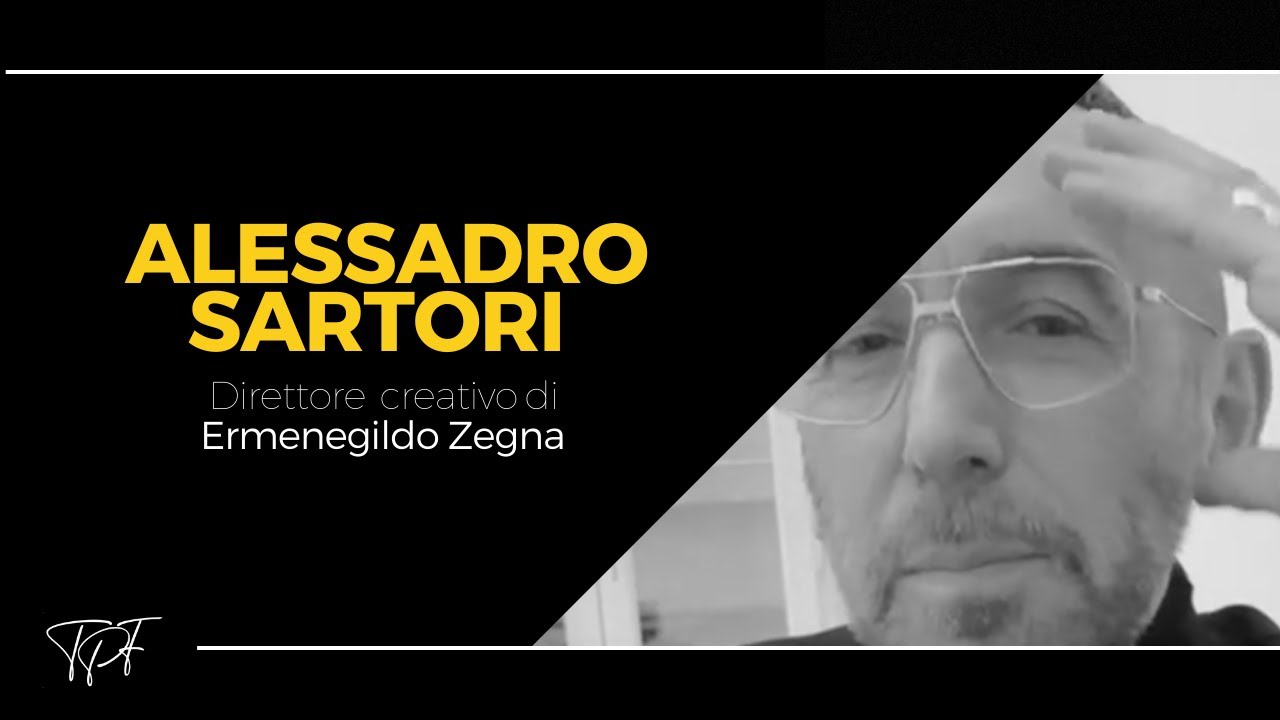 Alessandro Sartori, Direttore artistico di Ermenegildo Zegna.