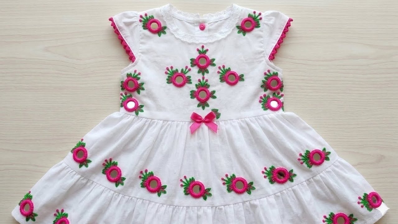 New beautiful ❤️ hand embroidery 🪡 flower 🌹🌸 degine 