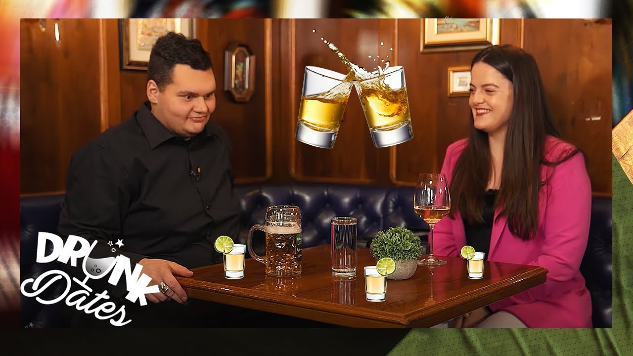 Stefans allererstes Date! 🥰 Er trinkt vor Aufregung 11 TEQUILA-SHOTS 🥃 😂 | Drunk Dates | ATV