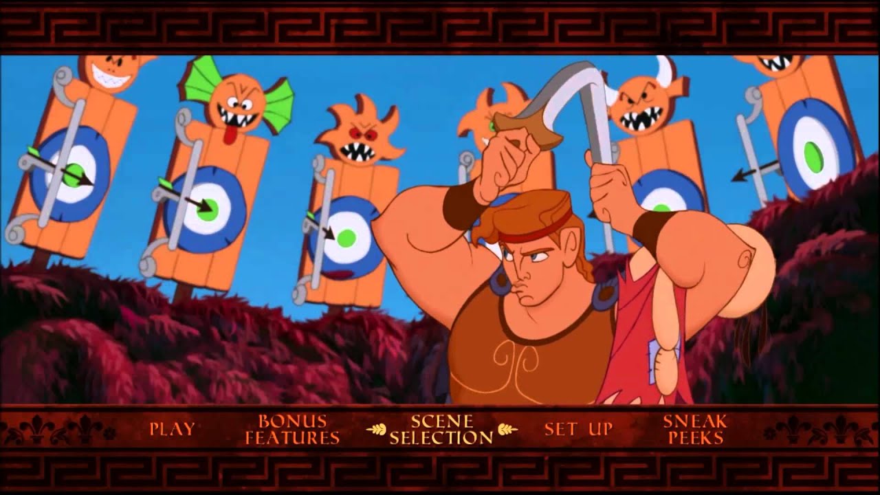Hercules (1997) Blu-ray Menu Preview