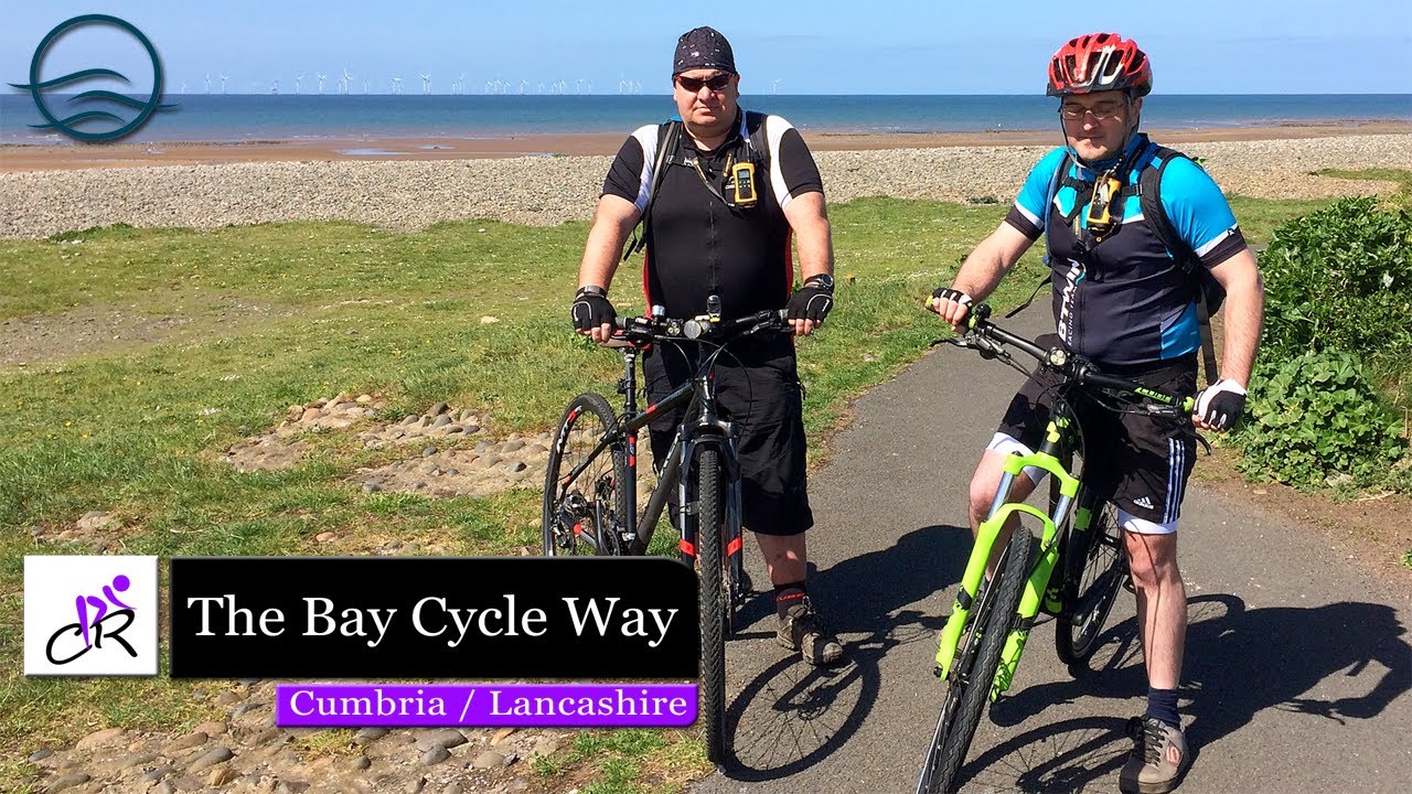 Riding The Bay Cycle Way Day 1 Walney to Grange over Sands 2017