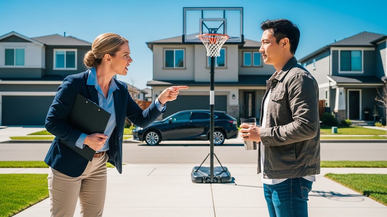 HOA Demanded I Remove My Basketball Hoop, It's Within Code And Their Kids Use It Every Day
