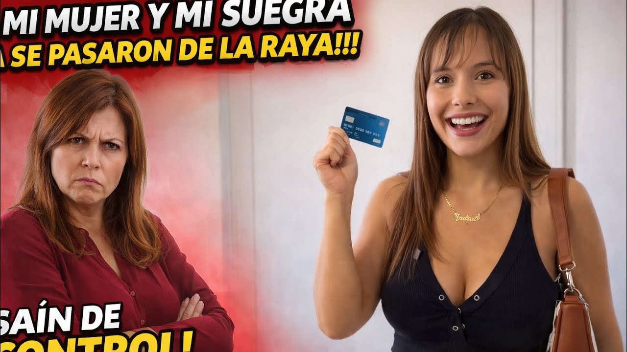 Perdí el control con mi esposa y la suegra 