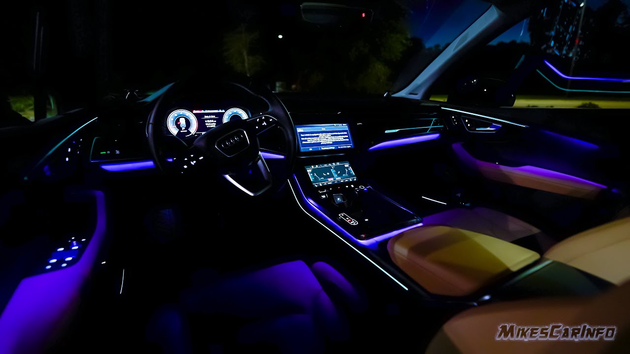 2025 Audi Q7 55 TFSI quattro INTERIOR LIGHTS