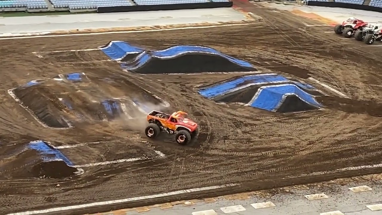 Monster Jam 2024 inside the Accor Stadium at Sydney Part 3/6