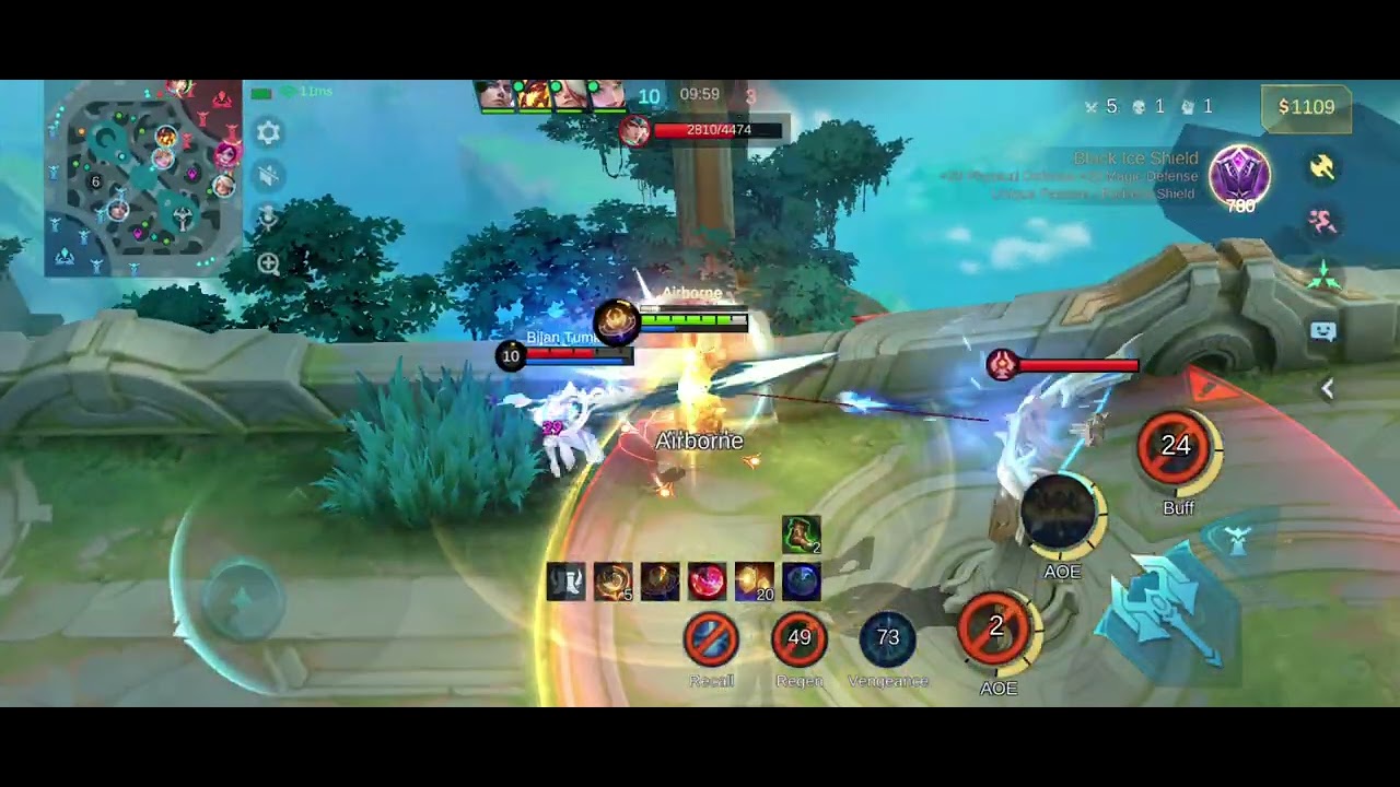 MOBILE LEGENDS BANG BANG GAME PLAY VIDEO.....