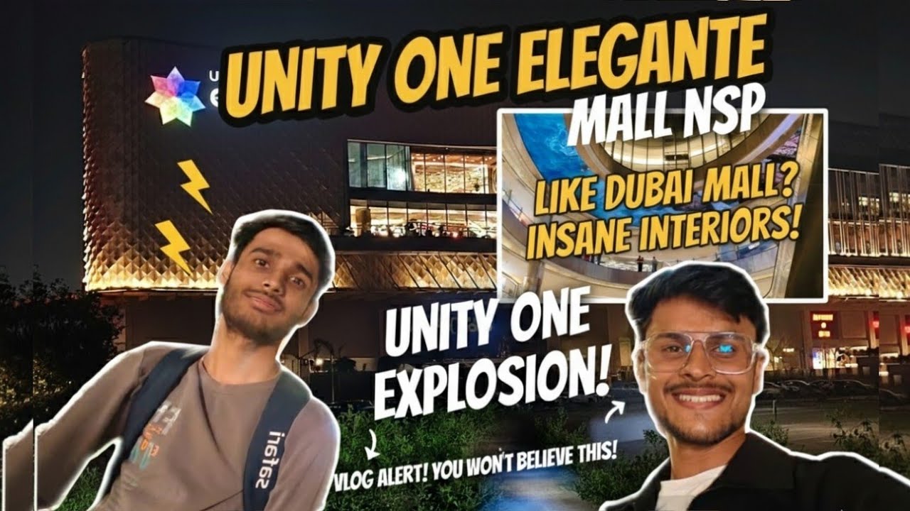Unity One Elegante NSP is the NEW DUBAI MALL?! 🤯 VLOG ALERT! VLOG#13 #mall #explore  #vlog 