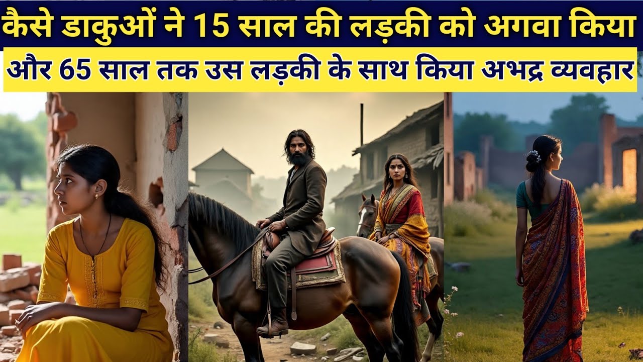 कैसे 15 साल की लड़की को डाकू उठाकर ले जाते हैं और 65 साल तक किया उसके साथ अत्याचार emotional story 