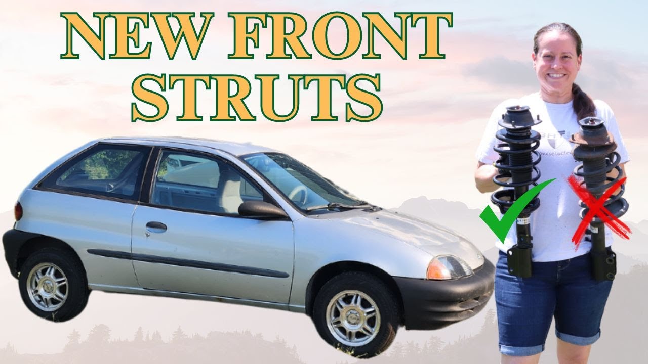 How to Replace The Front Struts on a 1999 Chevy Metro/ Geo Metro