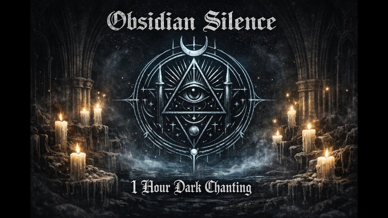 Dark Gothic Chanting – 1 Hour Cathedral Ritual | Obsidian Silence