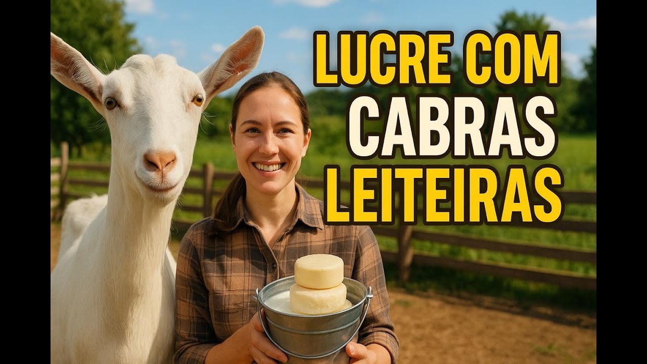 Como Lucrar com Criação de Cabras Leiteiras e Derivados Artesanais