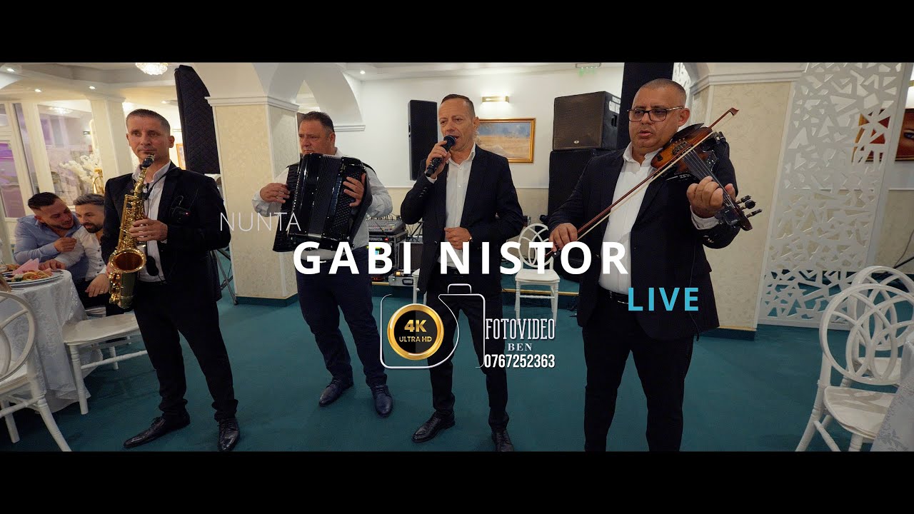 Gabi Nistor II Super Colaj Joc II Dunarea Albastra II Live 4K