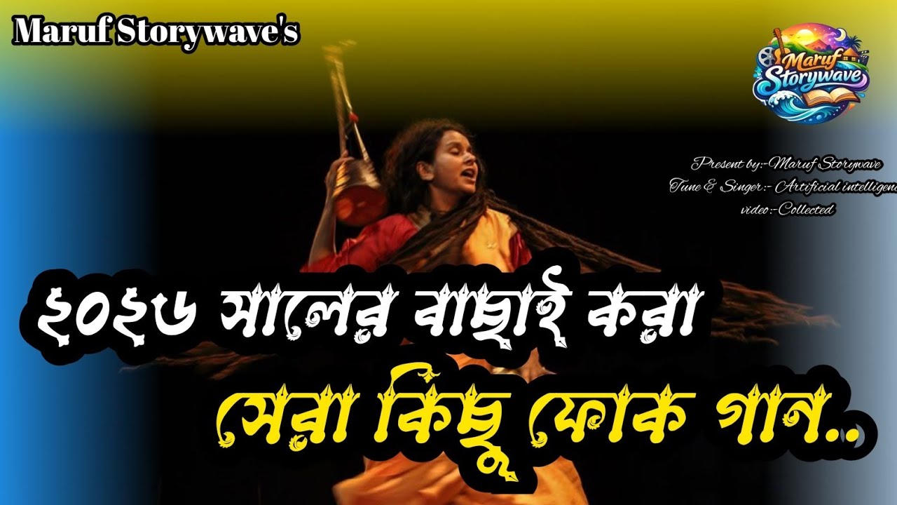 ২০২৬  সালের বাছাই করা কিছু ফোক গান 🔥 Bangla super hit folk song | Maruf Storywave 