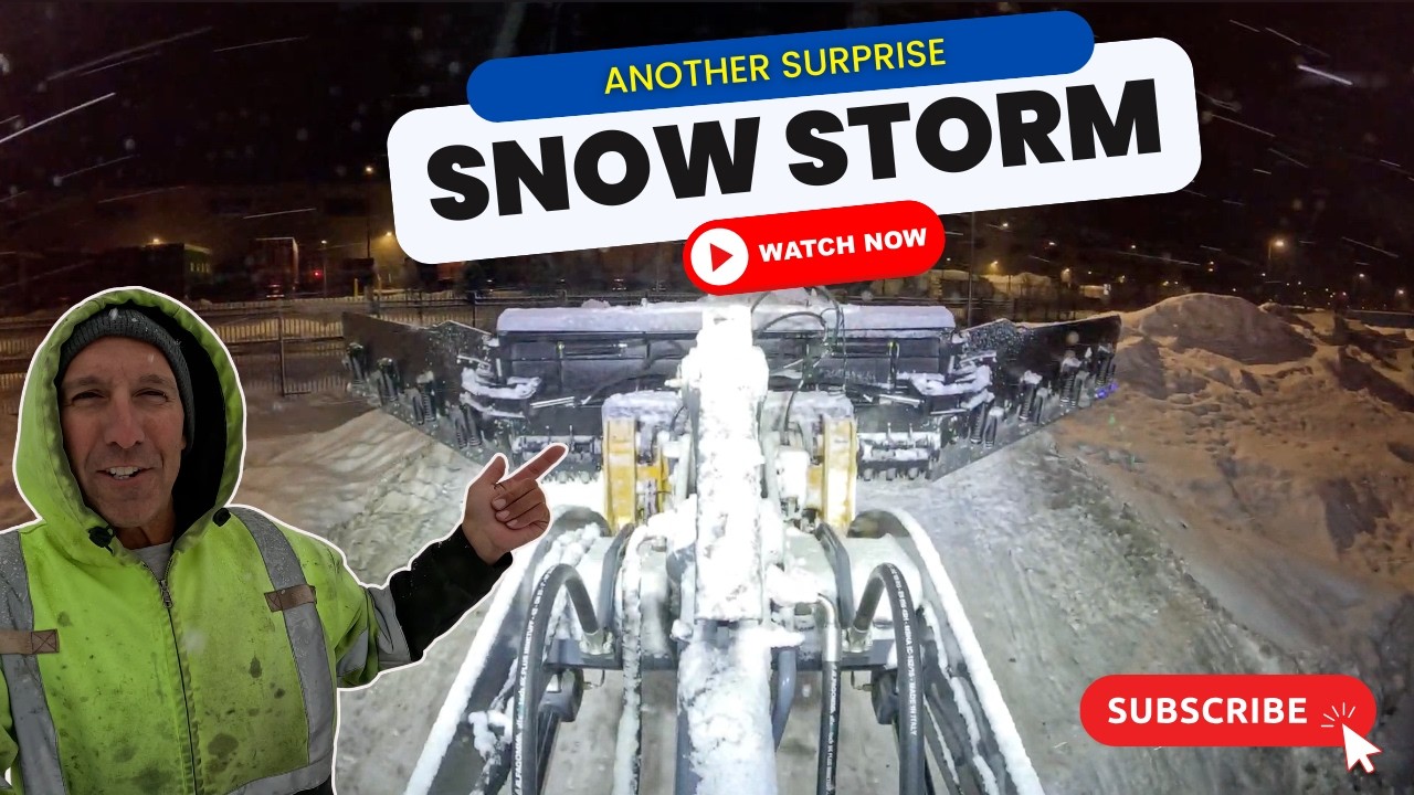 Snow Storms keeping us busy