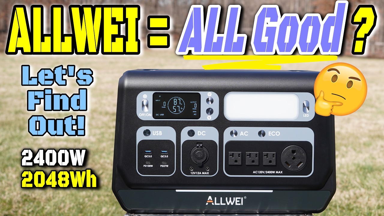 ALLWEI PPS2400: Is this the BEST VALUE in a 2400W Power Station?