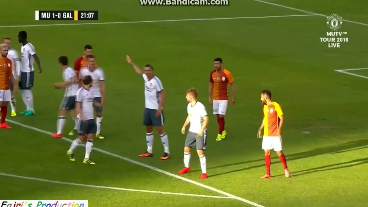 David De Gea vs Galatasaray ( Friendly Match ) 16/17