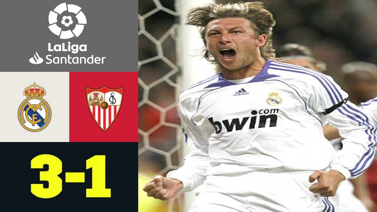 Real Madrid 3-1 Sevilla 2008