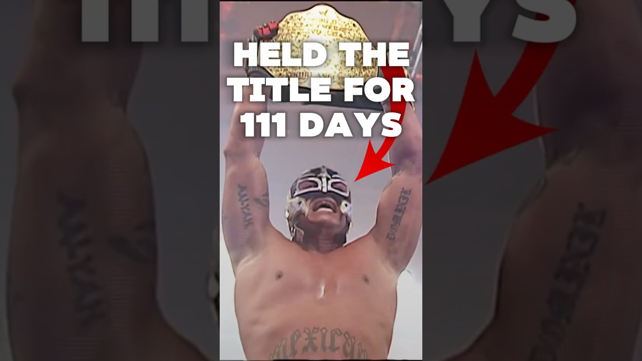 When Rey Mysterio held the World Heavyweight Title for 111 days 