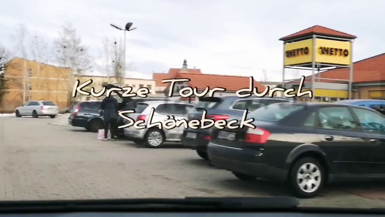 Kurze Fahrt durch Schönebeck / Elbe