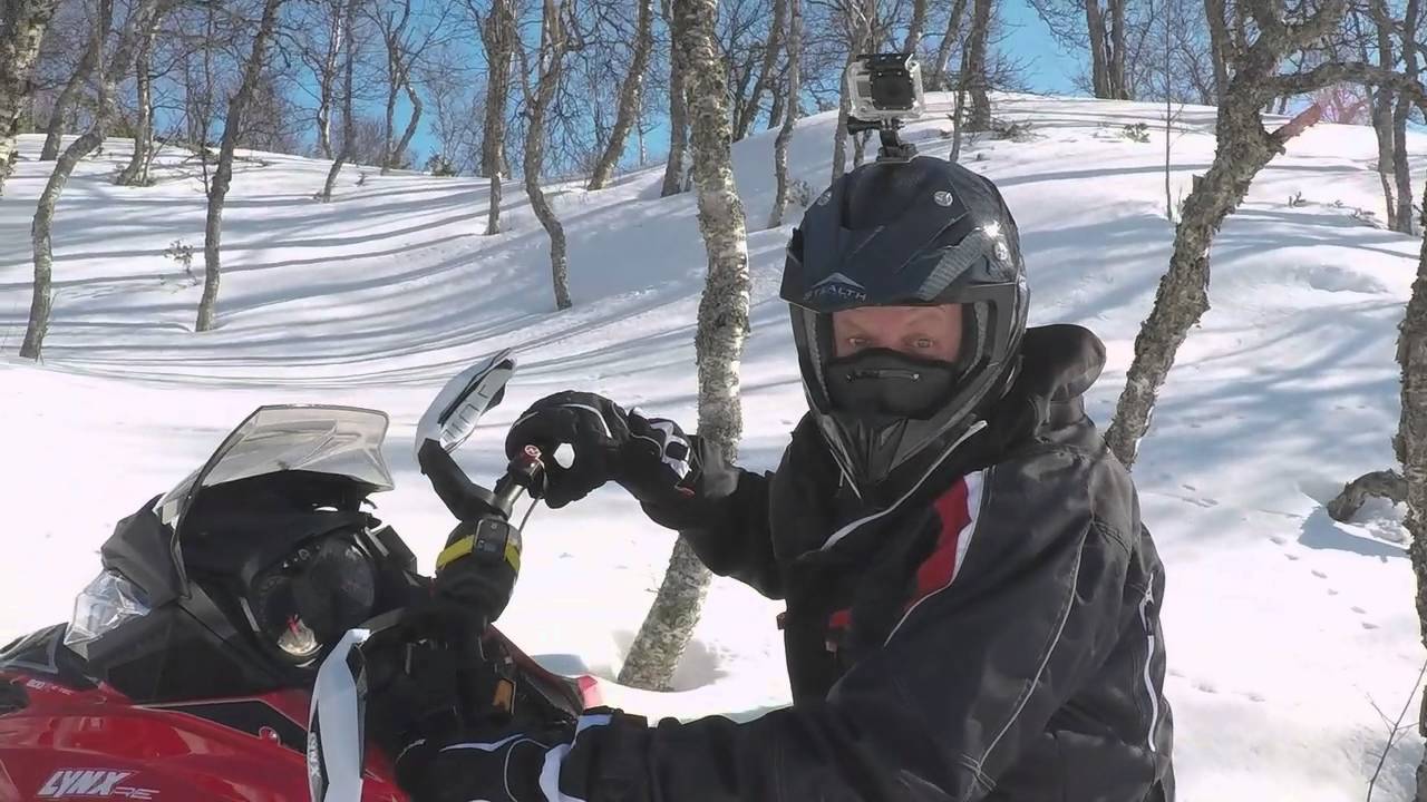 Snöskoter i Ramundberget 2015