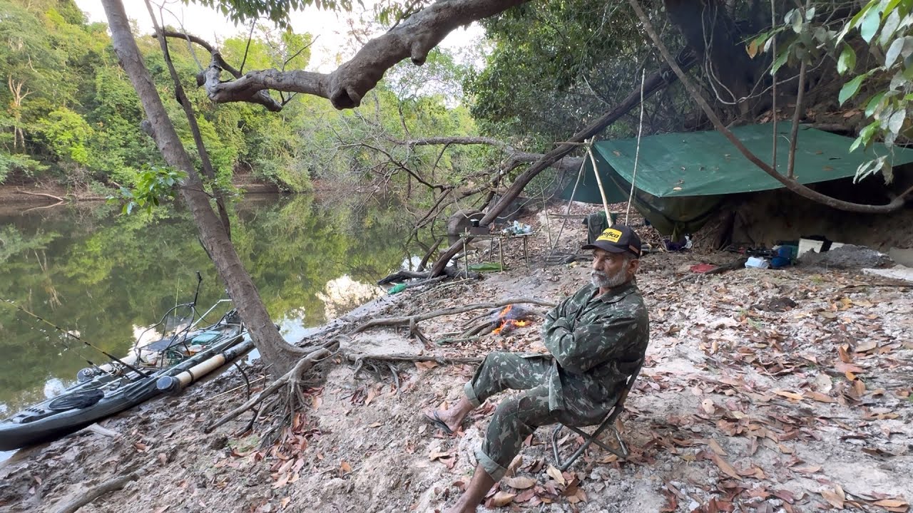 🏕️ACAMPAMENTO DA SALDADE minha selva AMAZÔNICA 