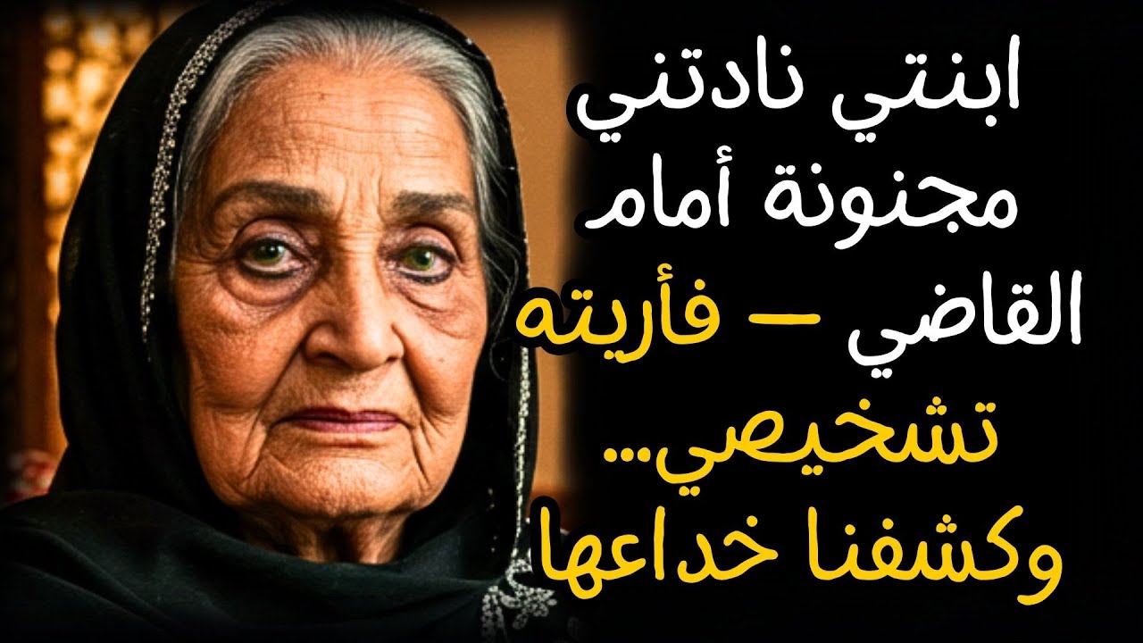 ابنتي نادتني مجنونة أمام القاضي — فأريته تشخيصي… وكشفنا خداعها