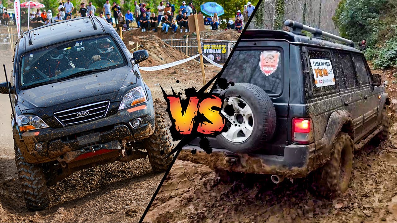 KİA SORENTO 🔥 HYUNDAİ GALLOPER | 4x4 HARD | Off Road Yıkım Ekibi
