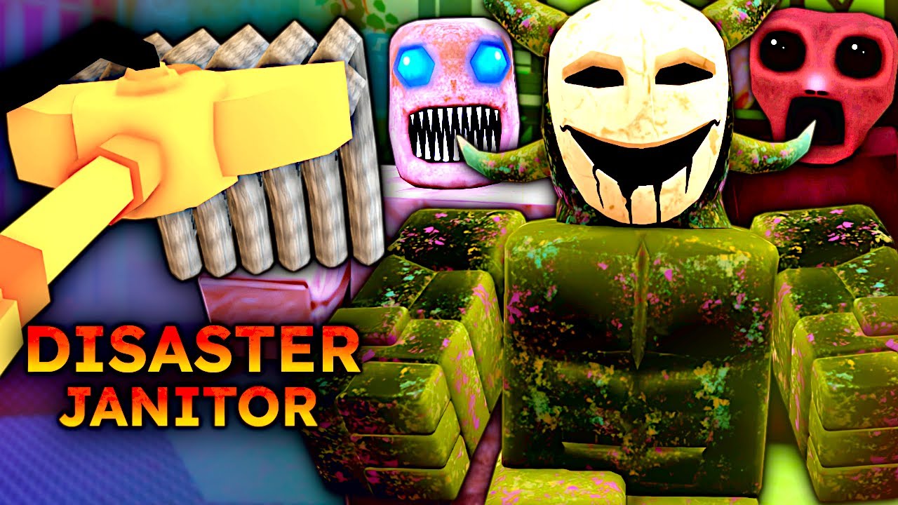ROBLOX - Disaster Janitor - FACILITY 1 TO 10 - [Full Walkthrough]