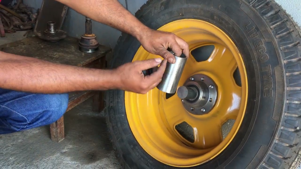 Como fazer Trator caseiro com motor estacionário