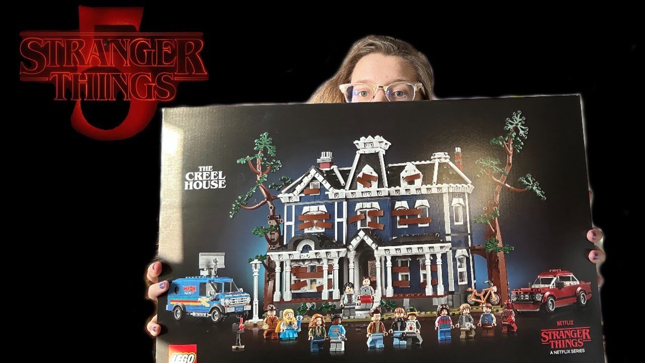 Stranger Things Creel House & WSQK Lego Set @strangerthings @LEGO